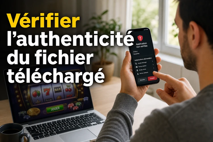 Vérifier l’authenticité du fichier téléchargé
