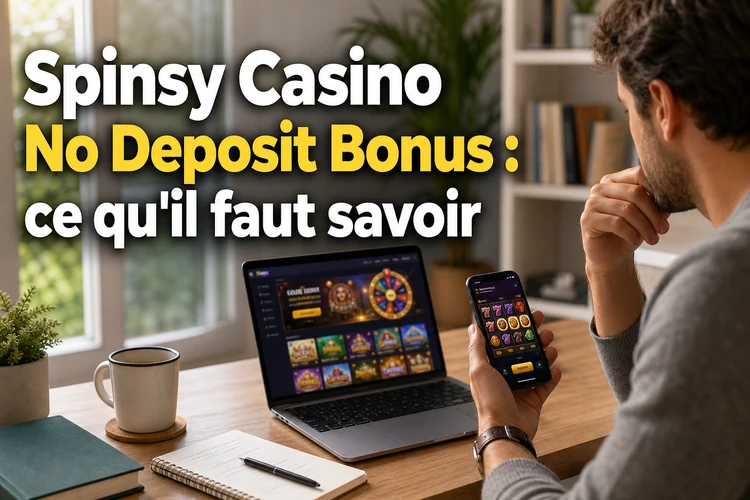Spinsy Casino No Deposit Bonus: ce qu'il faut savoir